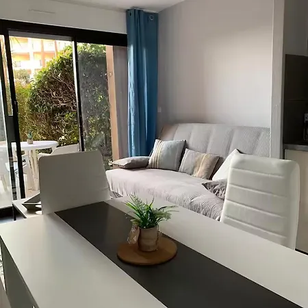 Cosy Blue Classe 2 Etoiles Piscine Parking Clim Terrasse Lägenhet Cannes
